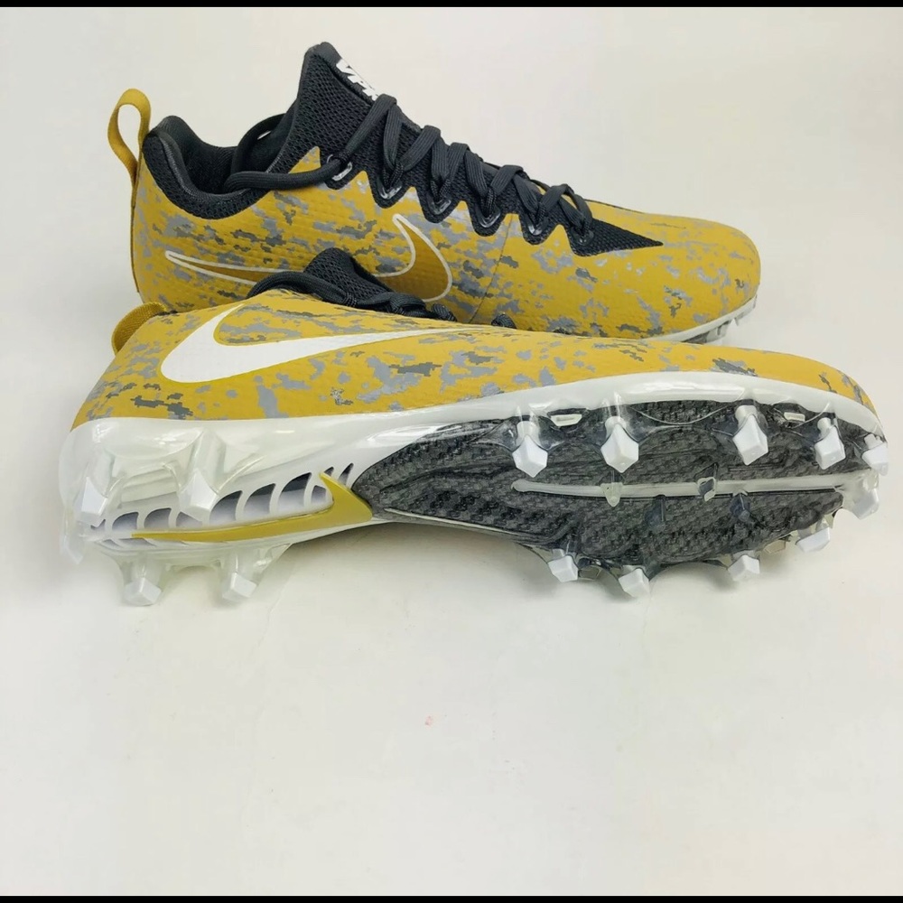 Nike Vapor Untouchable Pro Football Cleats Gold - Picture 6 of 6